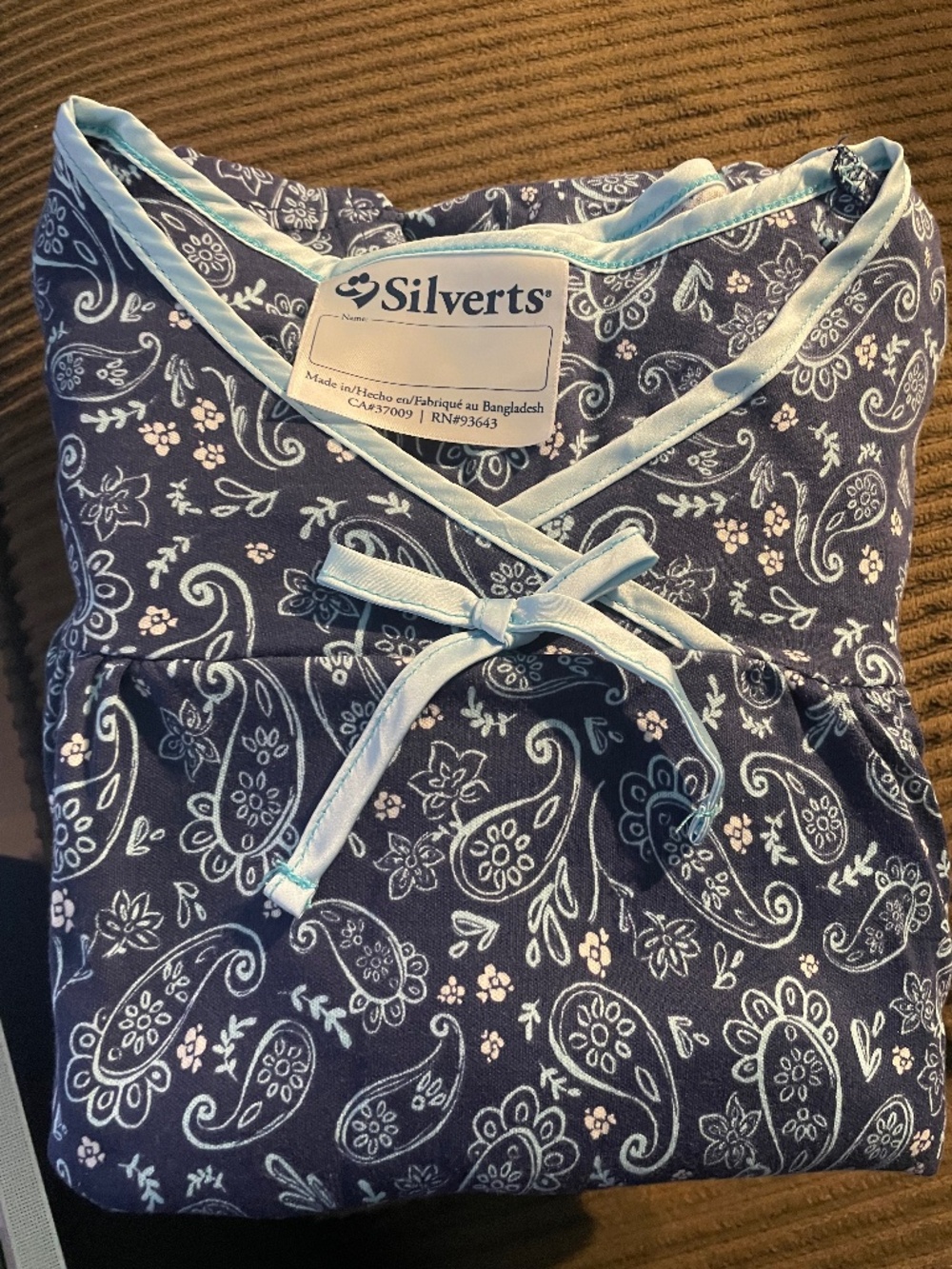 Silverts Womens Adaptive Sleep Gown